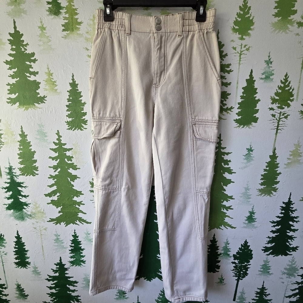 Cream Full Tilt Cargo Pants